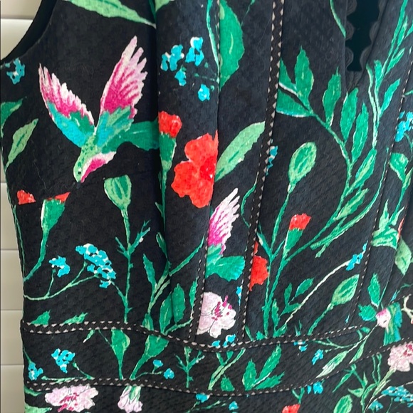 Kate Spade Jardin Tile Jacquard Dress scenic route - Picture 8 of 9